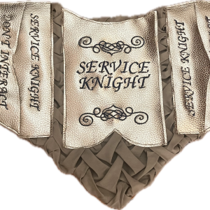 Knight Cosplay Service Dog Vest